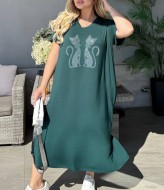 Платье свободного кроя IRI-2022A14