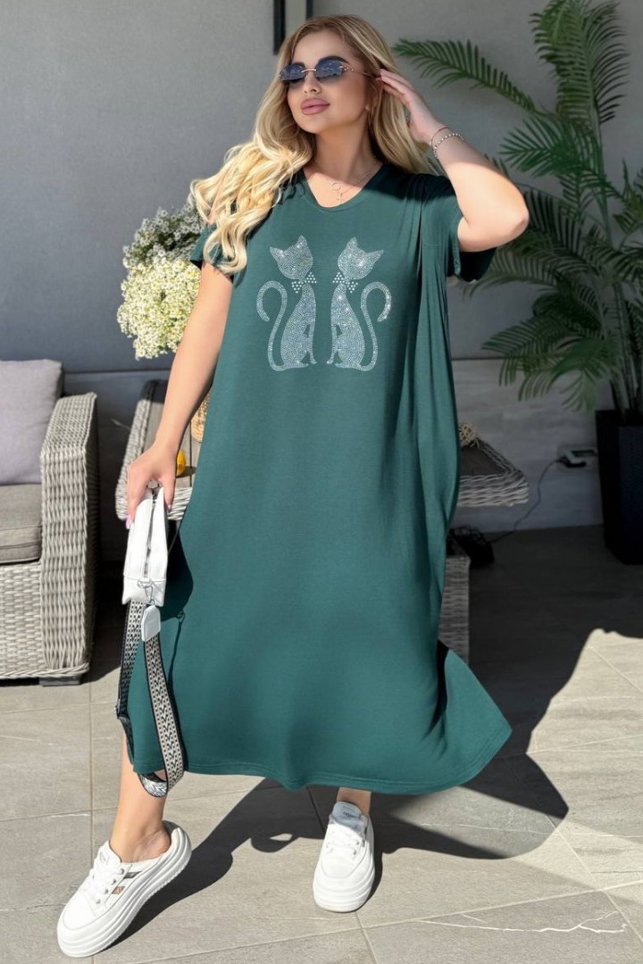 Платье свободного кроя IRI-2022A14