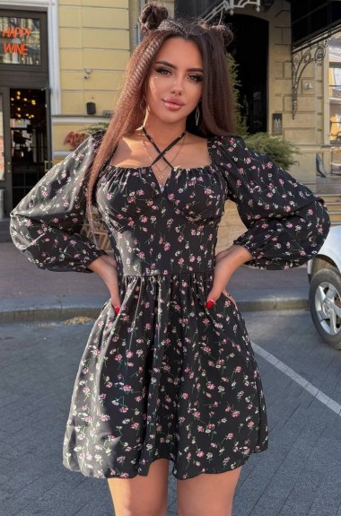 Женственное платье YLM-492A440