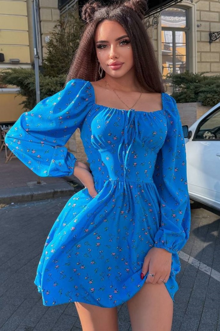 Женственное платье YLM-492A440