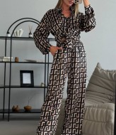 Костюм тройка рубашка, топ, брюки STB-08A800