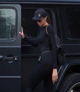 Стильный черный комбинезон STB-20A399