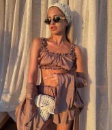 Домашний комплект халат, шорты+топ STB-27A599