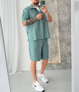 Льняной костюм MUN-2098A799