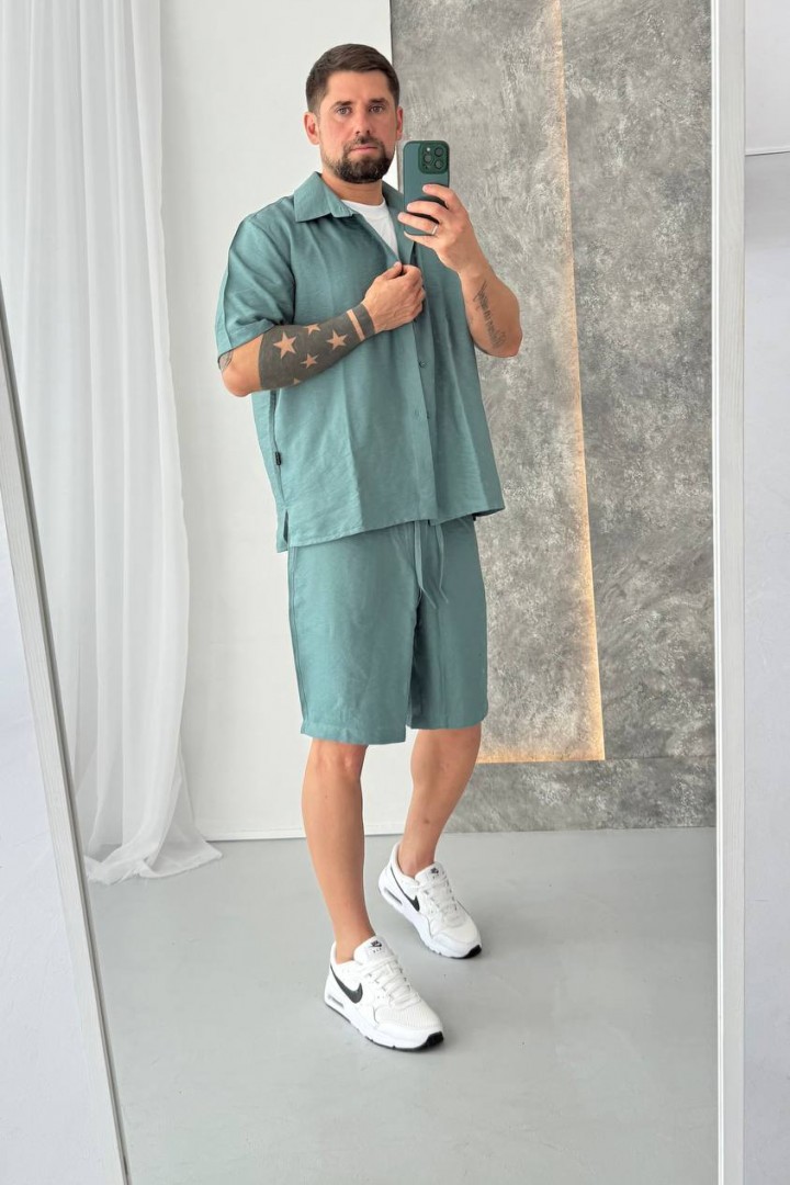 Льняной костюм MUN-2098A799