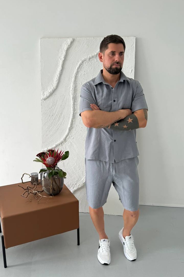 Льняной костюм MUN-2098A799