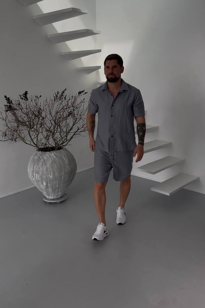 Льняной костюм MUN-2098A799