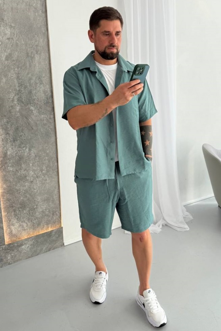 Льняной костюм MUN-2098A799