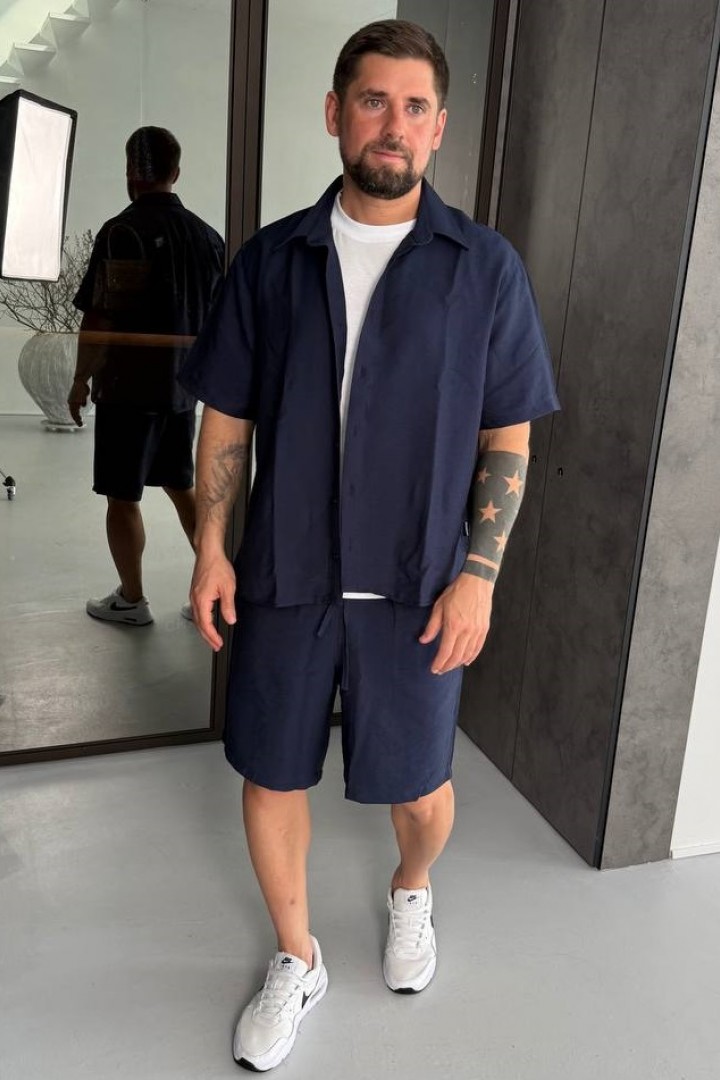 Льняной костюм MUN-2098A799