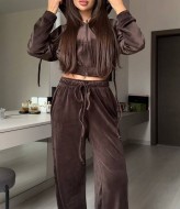 Плюшевый велюровый костюм STB-41A650