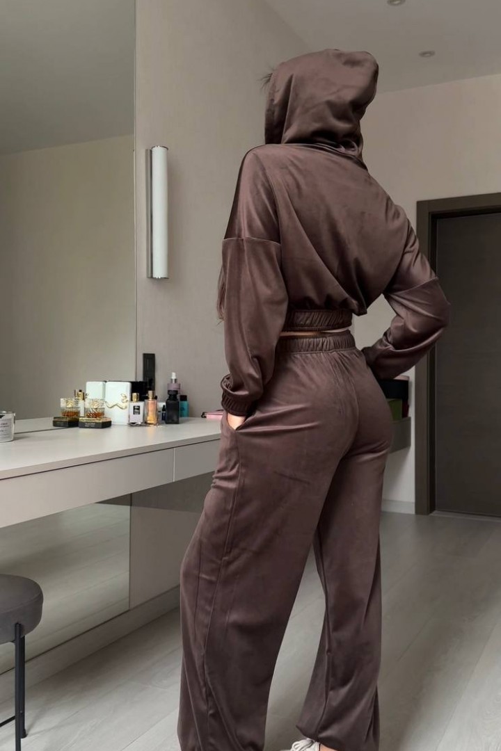 Плюшевый велюровый костюм STB-41A650