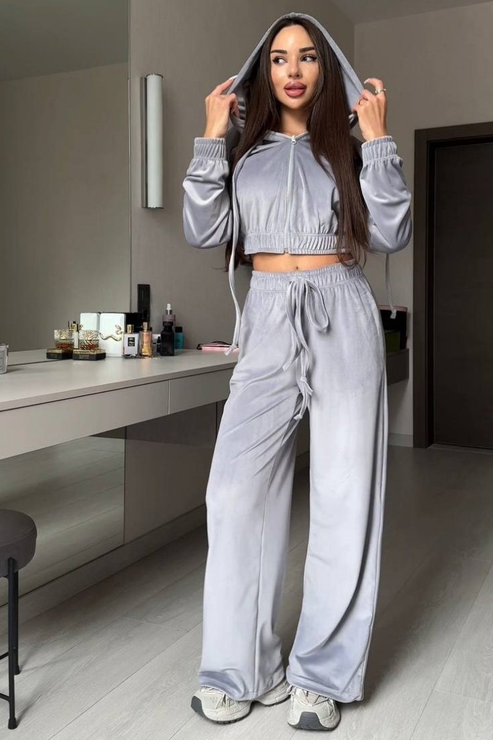 Плюшевый велюровый костюм STB-41A650