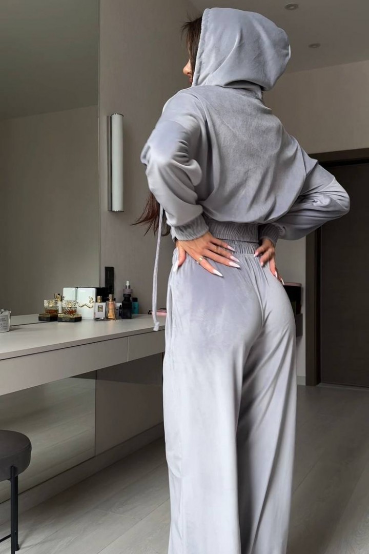 Плюшевый велюровый костюм STB-41A650