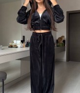 Плюшевый велюровый костюм STB-41A650