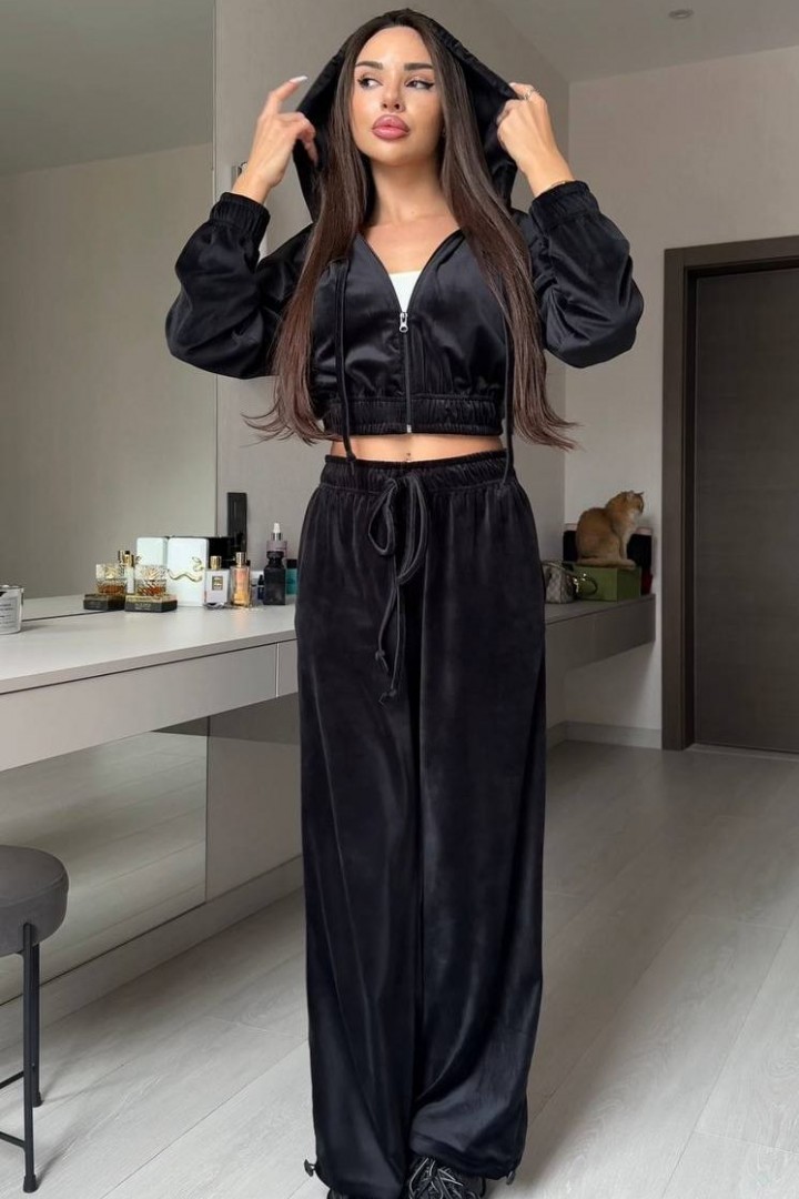 Плюшевый велюровый костюм STB-41A650