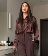 Женская рубашка свободного кроя STB-39A450