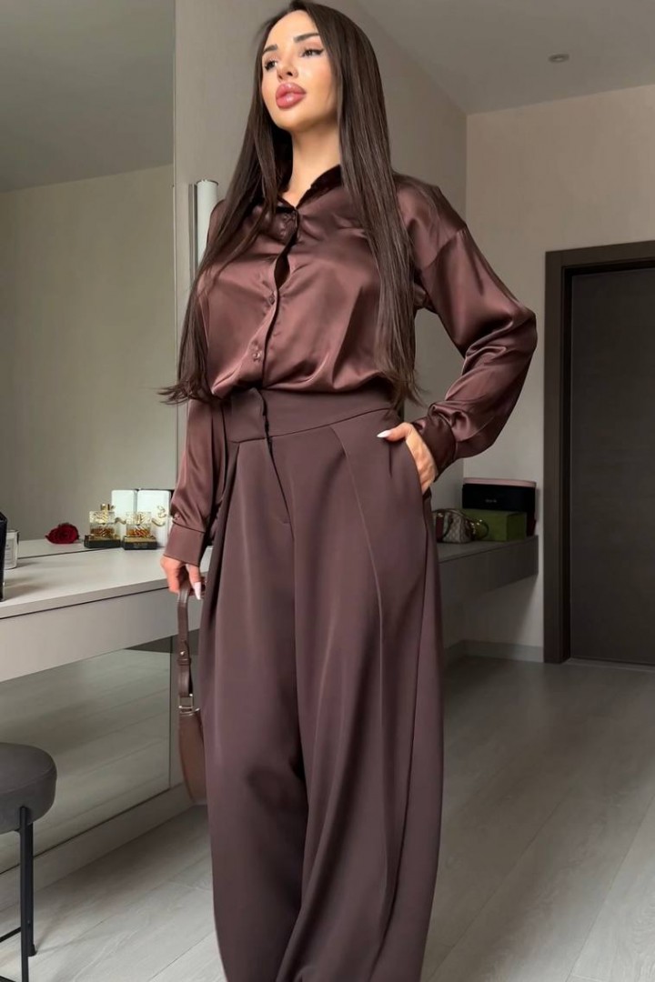 Женская рубашка свободного кроя STB-39A450