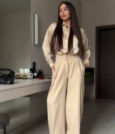 Женская рубашка свободного кроя STB-39A450