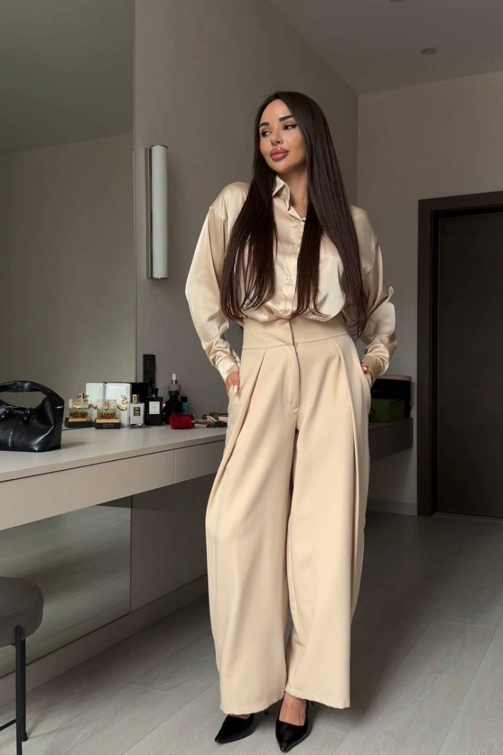 Женская рубашка свободного кроя STB-39A450