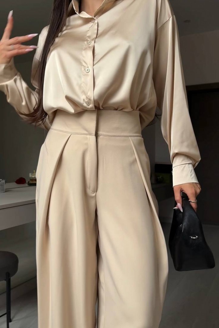 Женская рубашка свободного кроя STB-39A450