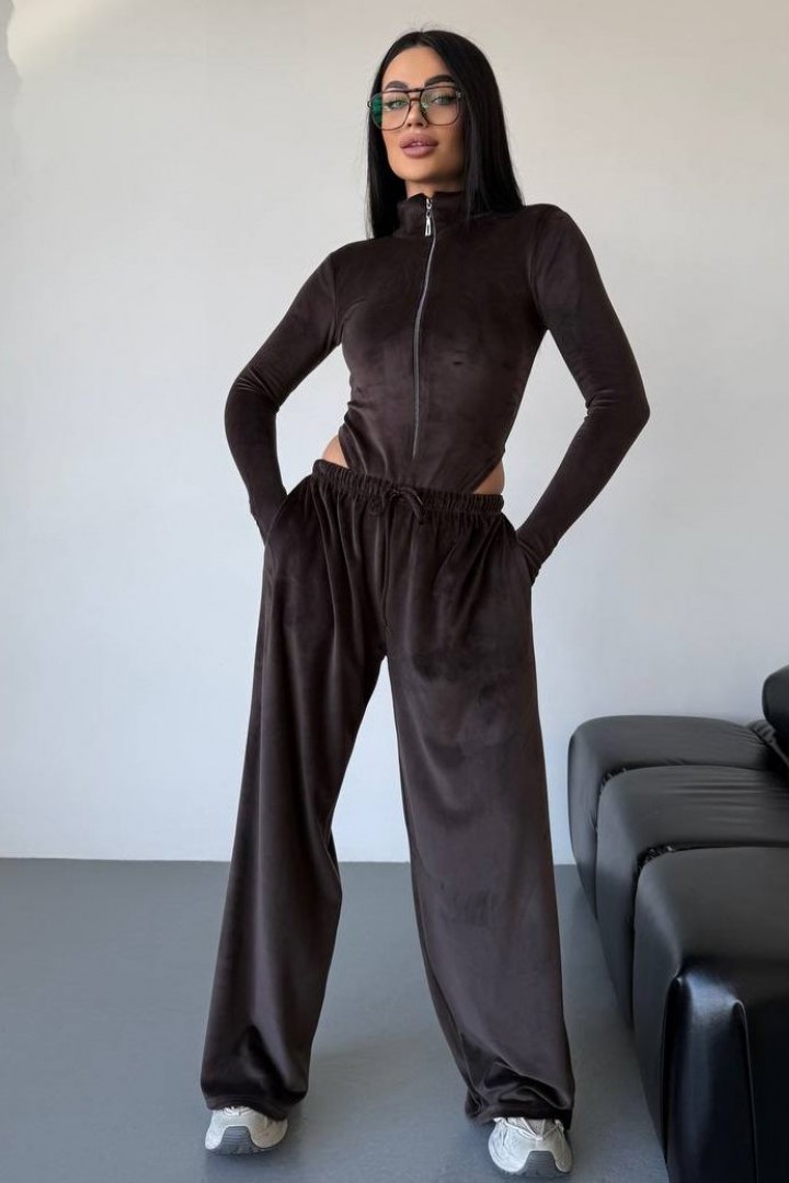 Боди на молнии + свободные штаны STB-45A550