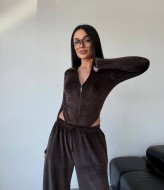 Боди на молнии + свободные штаны STB-45A550