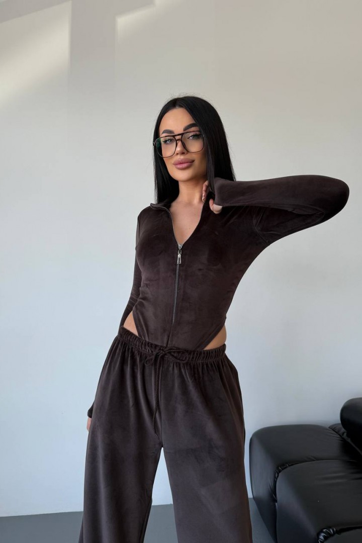 Боди на молнии + свободные штаны STB-45A550