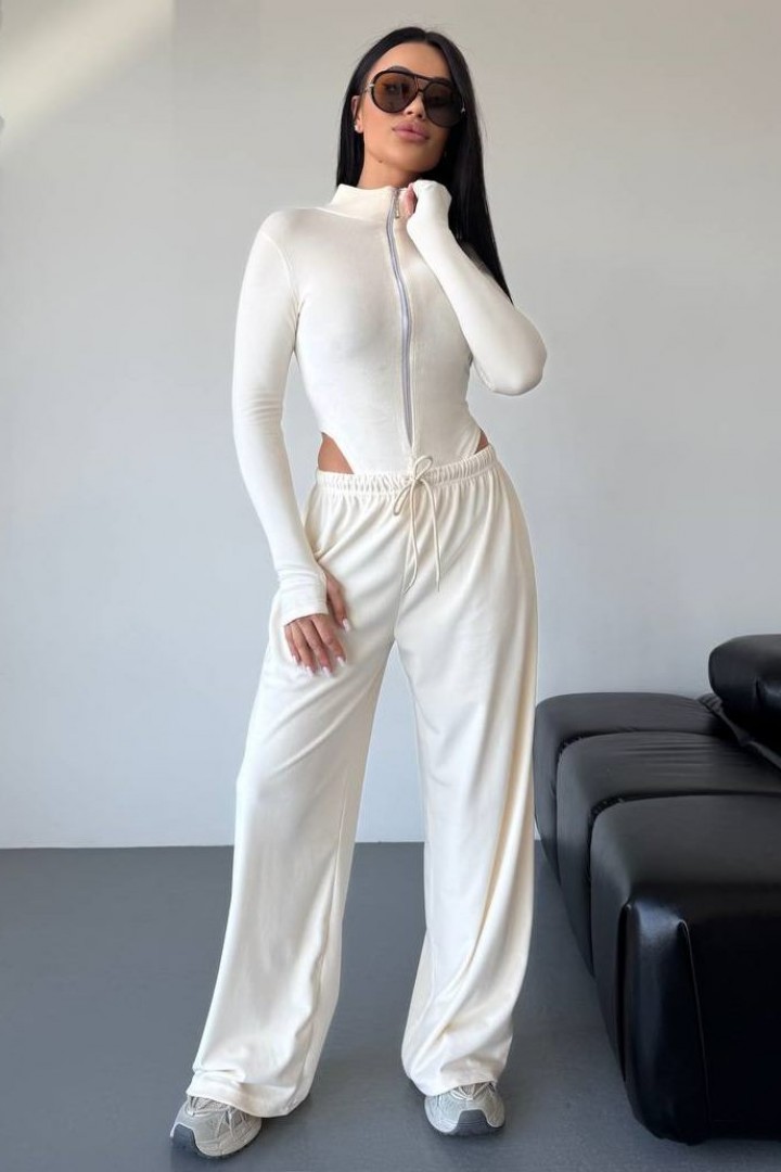 Боди на молнии + свободные штаны STB-45A550