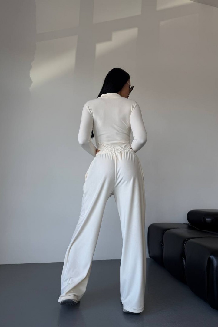 Боди на молнии + свободные штаны STB-45A550