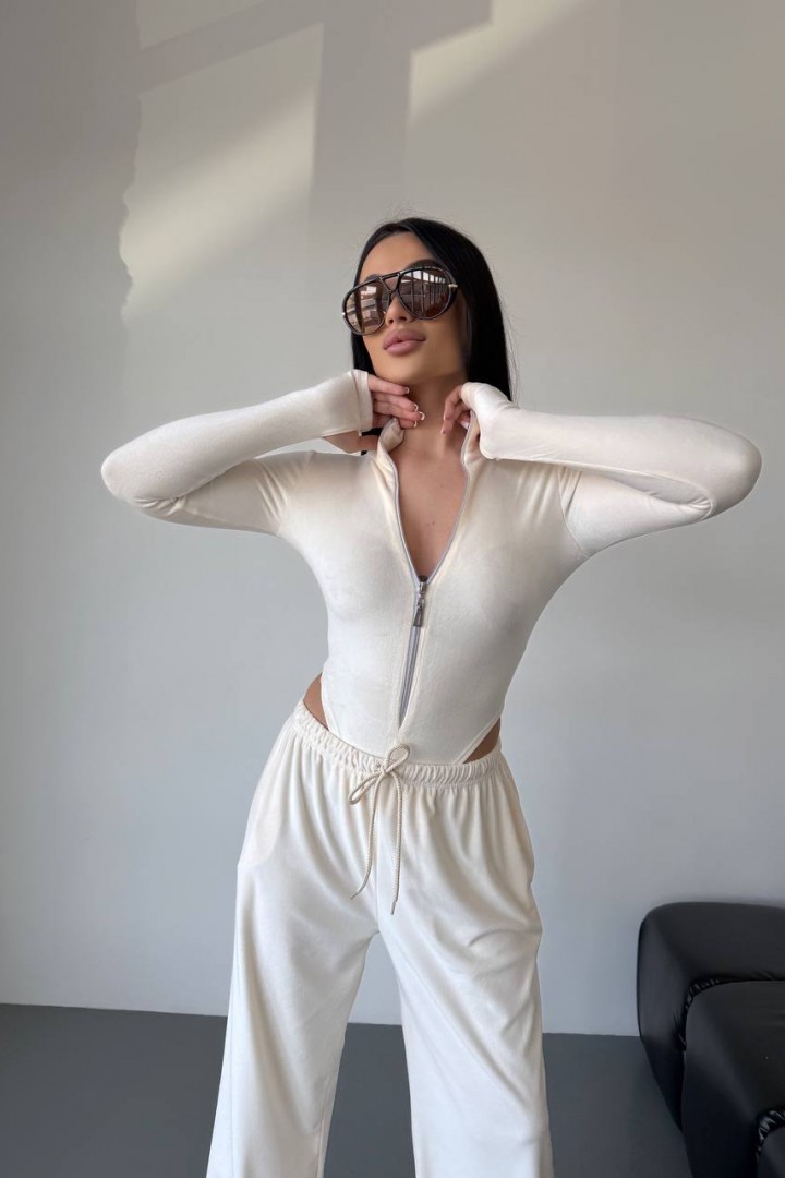 Боди на молнии + свободные штаны STB-45A550