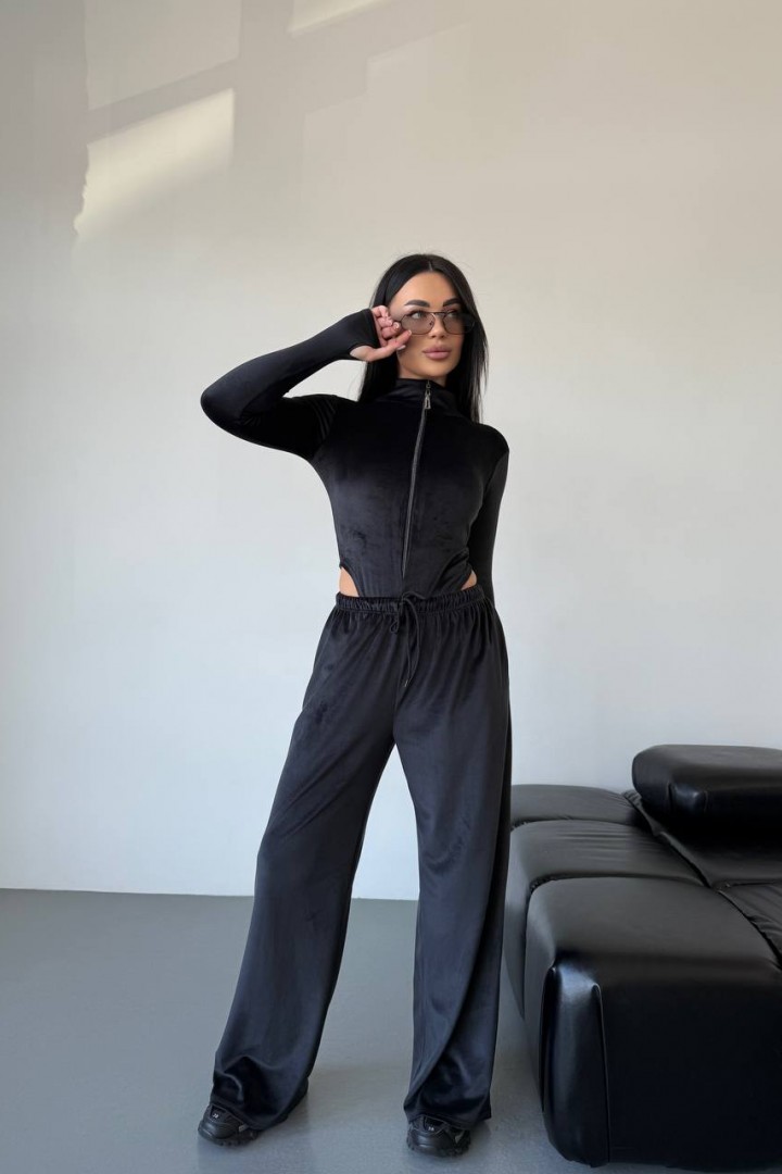 Боди на молнии + свободные штаны STB-45A550