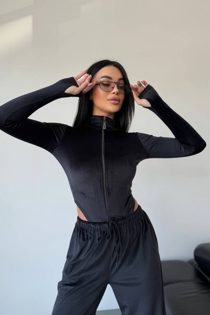 Боди на молнии + свободные штаны STB-45A550