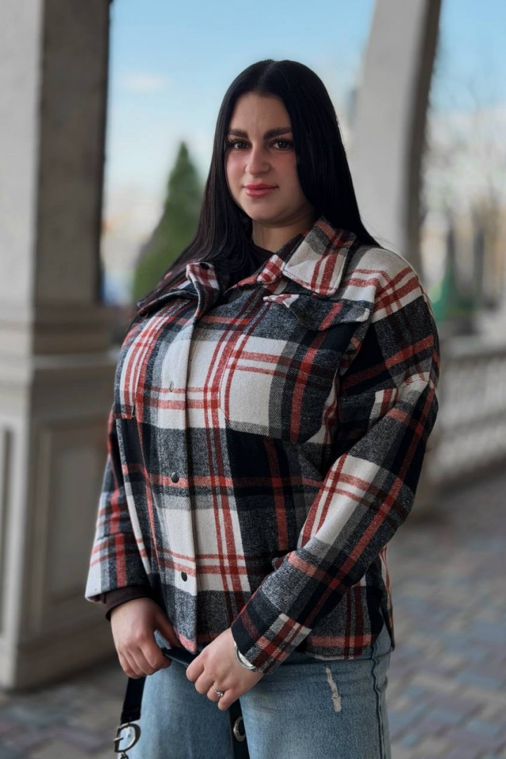 Байковая рубашка в клетку YS-2068A11.8B12.8