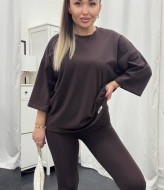 Костюм двойка футболка + лосины XOF-7014A490