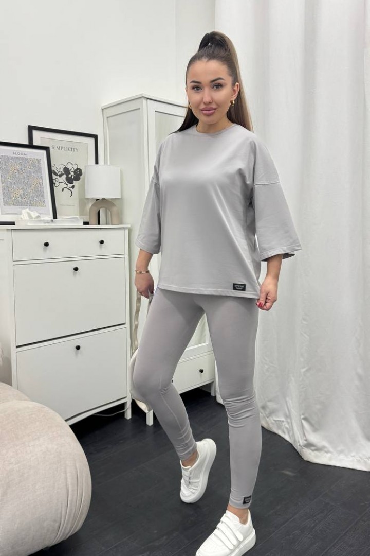 Костюм двойка футболка + лосины XOF-7014A490