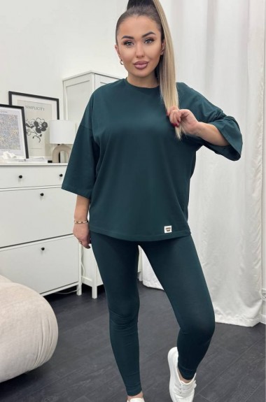 Костюм двойка футболка + лосины XOF-7014A490