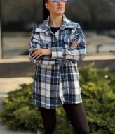 Байковая рубашка в клетку YS-2068A11.8B12.8