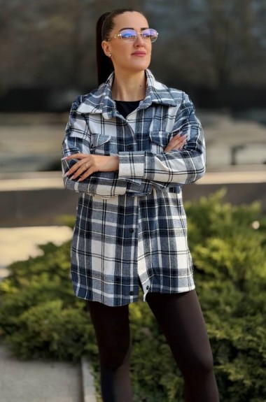 Байковая рубашка в клетку YS-2068A11.8B12.8 Байковая рубашка в клетку YS-2068A11.8B12.8