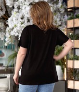 Футболка с пайетками NU-1267A10