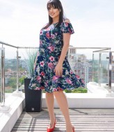 Платье свободного кроя на лето IV-0314A300