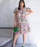 Платье свободного кроя на лето IV-0314A300