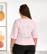 Футболка со стразами ELR-40931A500