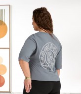 Футболка со стразами ELR-40931A500