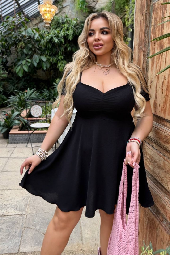 Платье с декольте MA-N2195A500