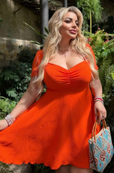 Платье с декольте MA-N2195A500