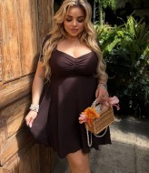 Платье с декольте MA-N2195A500