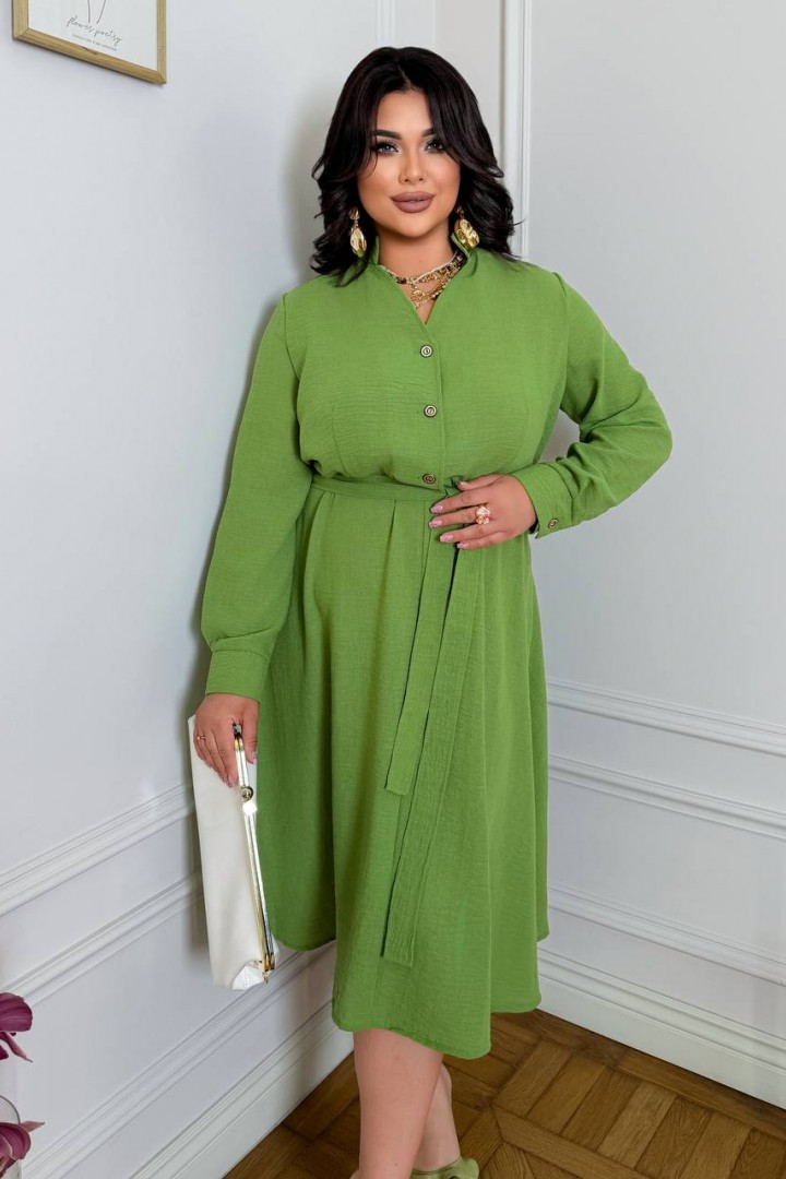 Однотонное платье LZ-M1250A680