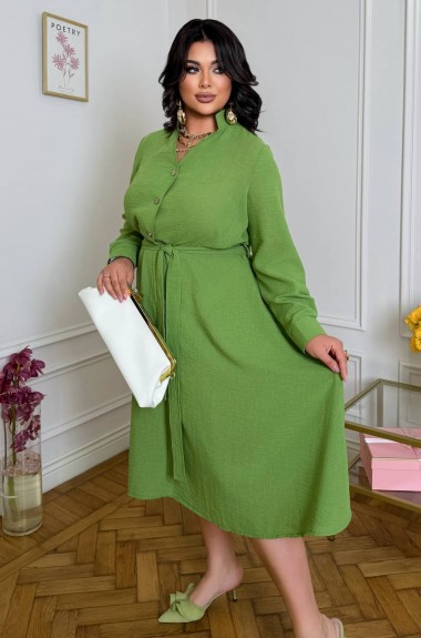 Однотонное платье LZ-M1250A680