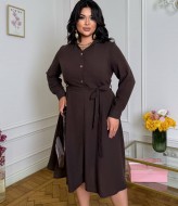 Однотонное платье LZ-M1250A680