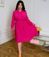 Однотонное платье LZ-M1250A680